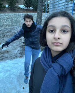 Mahesh Babu’s Kids Snow Adventures in Italy