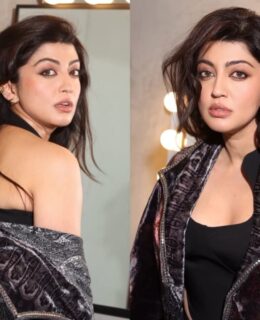Pranitha Flaunts Her Toned Physique in Sleek Black
