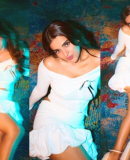 Niddhi Agerwal’s White Dress Doing Too Much